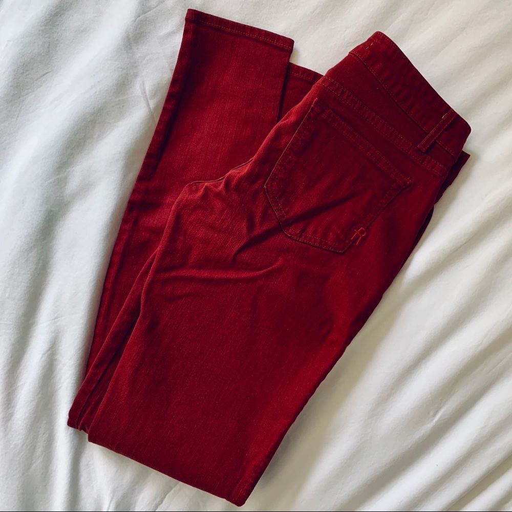 Rich & Skinny Maroon Pants